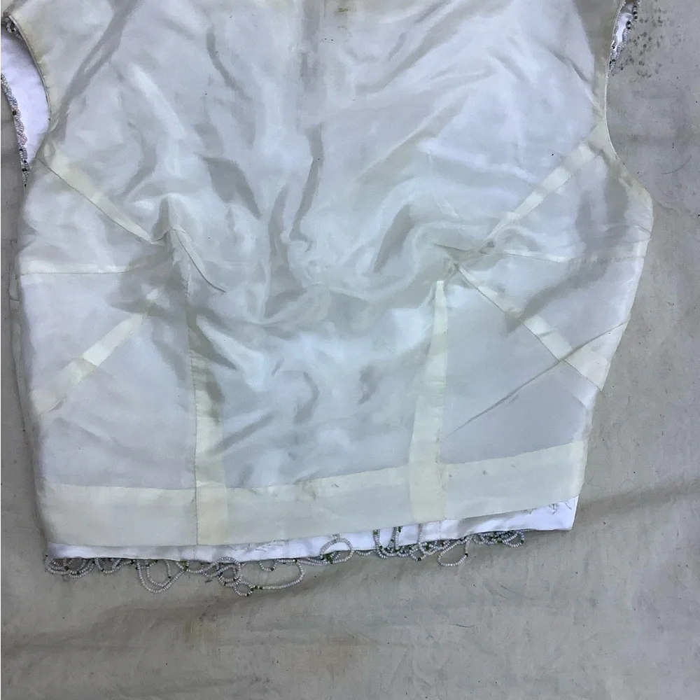 VTG Handmade Beaded Top - Picture 7 of 8